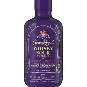 Crown Royal Whiskey Sour Black Cherry Cocktail 750ml
